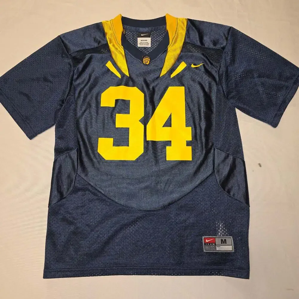 Nike Team California Golden Bears #34 Cal Football Jersey Youth Medium